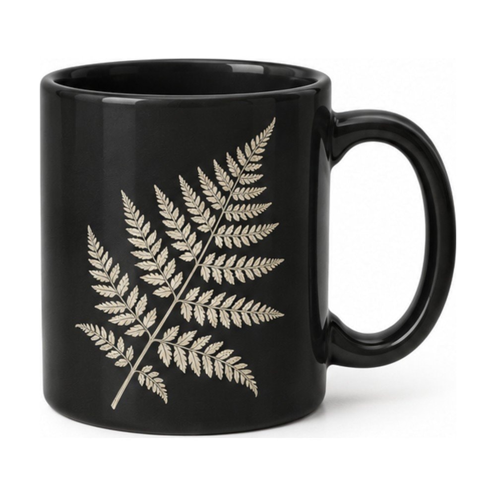 Fern Line-Art Mug