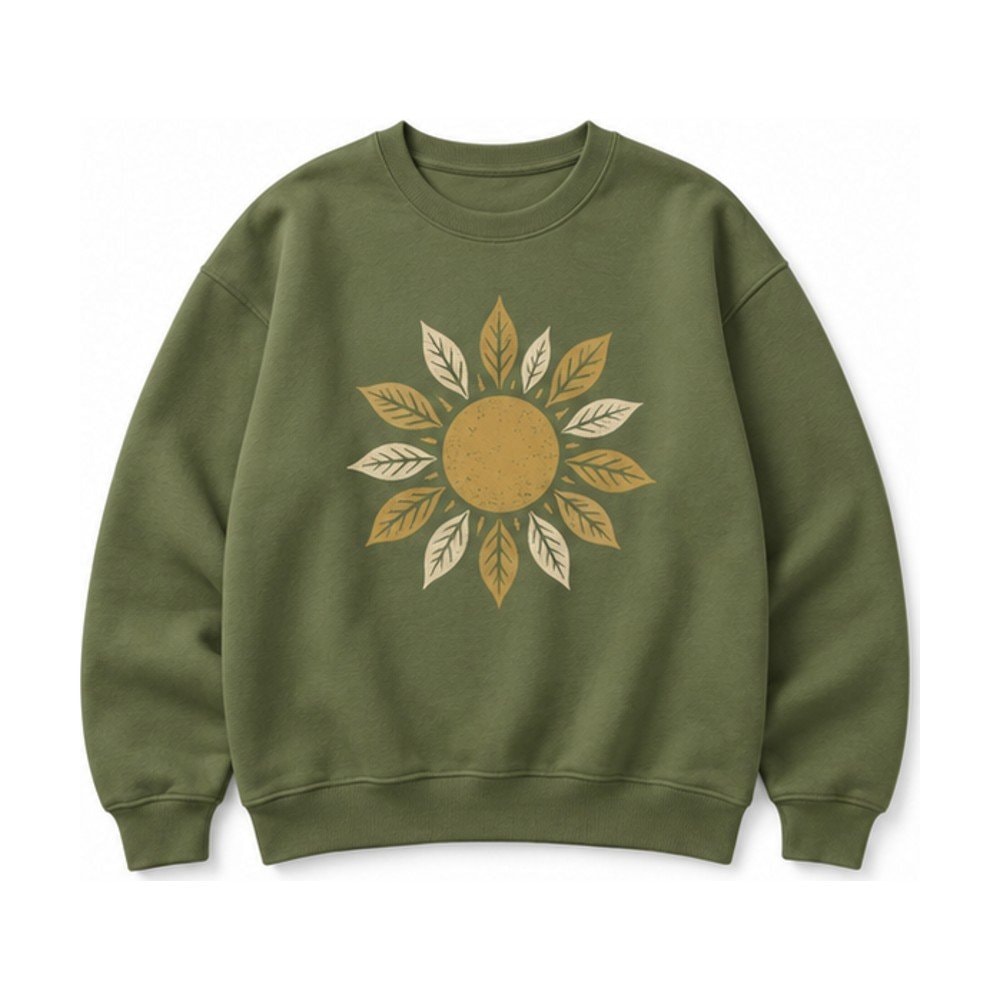 Leafy Sunburst Sweatshirt