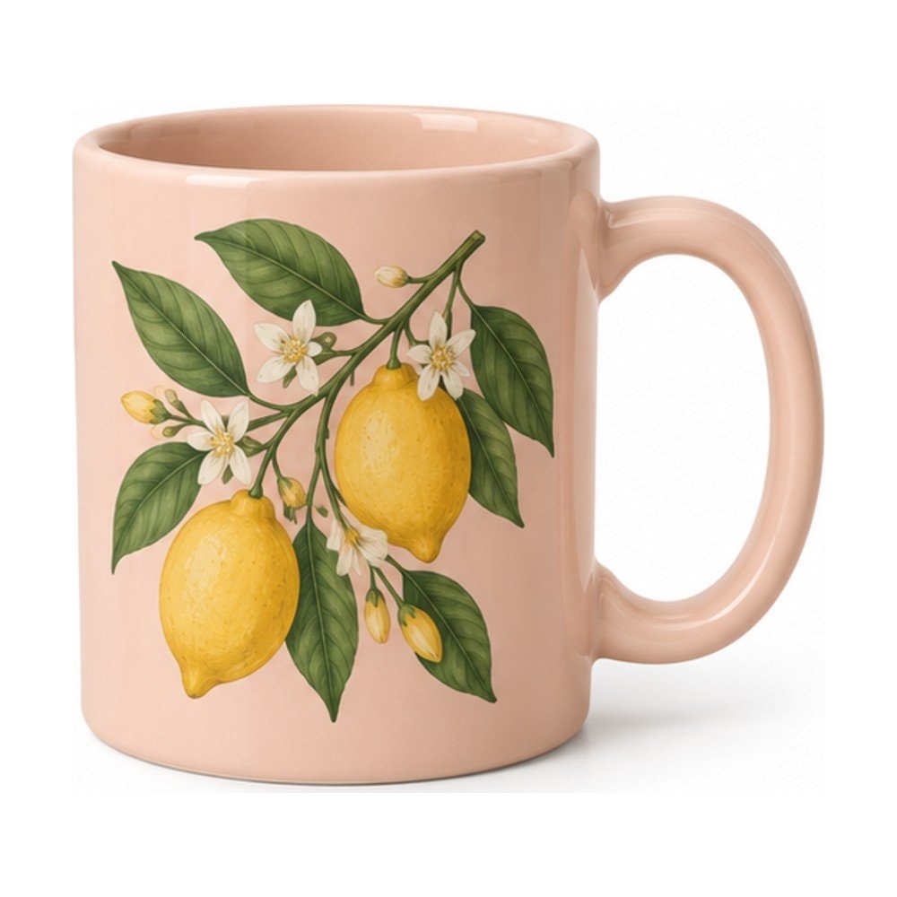 Lemon Branch Mug
